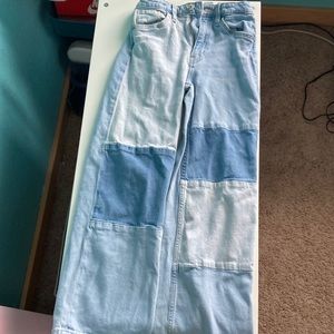 H&M kids patched jeans